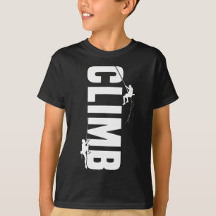 Bergsteiger Outdoor-Klettern Bouldering  T-Shirt