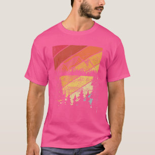 Bergsteiger Retro Vintage Wanderung Ristorante da T-Shirt
