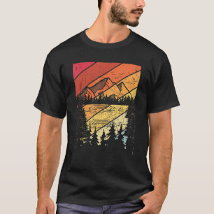 Bergsteiger Retro Vintage Wanderung Ristorante da T-Shirt