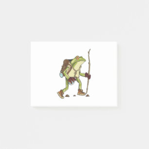 Bergsteigerfrosch Post-it Klebezettel