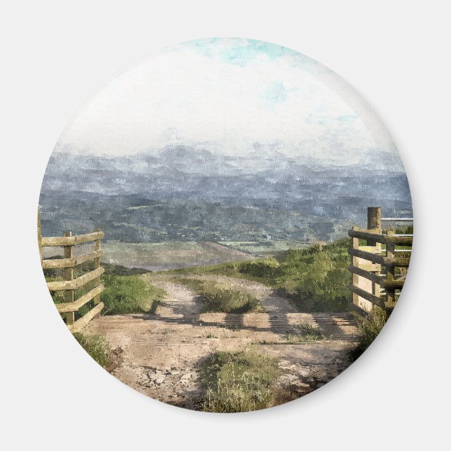 BERGSTRASSE MAGNET (Vorne)