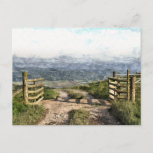 BERGSTRASSE POSTKARTE