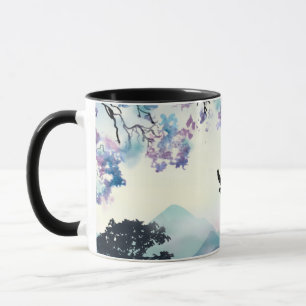 Bergszene Tasse