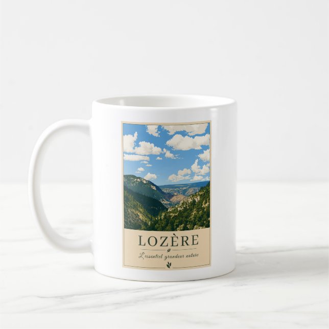 Bergtal Panorama Kaffeetasse (Links)