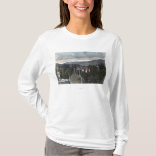 Bergtopo-Ansicht von CitySanta Paula, CA T-Shirt