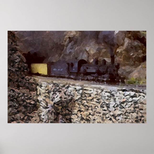 Bergtunnel Poster (Vorne)