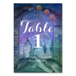 Bergwaldparadies Tischnummer