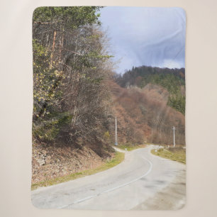 Bergwaldstraße - Wilde Natur Rumänien Sherpadecke