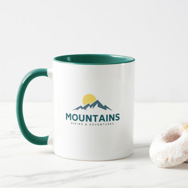 Bergwandern & Abenteuer Tasse (Mit Donut)