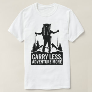 Bergwandern Backpacker Abenteuer Outdoor Art T-Shirt