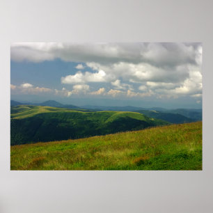 Bergwandern/Bergwelt Landschaft Poster