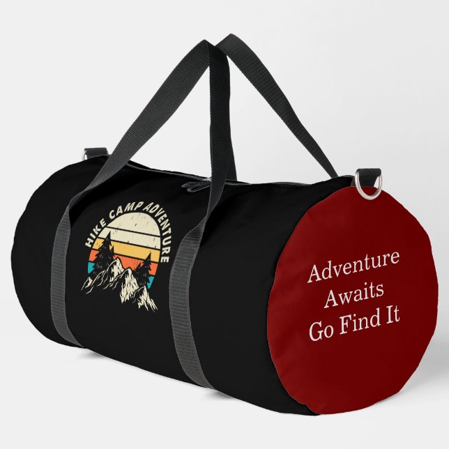 Bergwandern & Camping Adventure Duffle Bag (Linke Ecke)