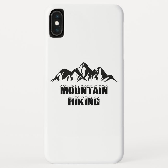 Bergwandern Case-Mate iPhone Hülle (Rückseite)