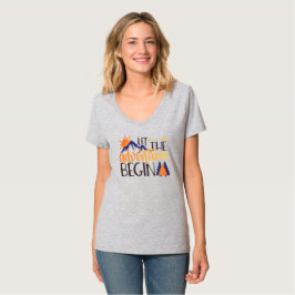 Bergwandern Lass Das Abenteuer T-Shirt