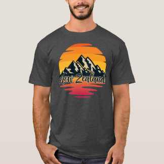 Bergwandern Neuseeland T-Shirt