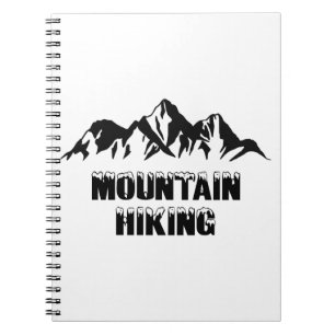 Bergwandern Notizblock
