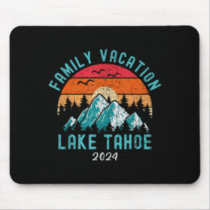 Bergwandern Skifahren Familienurlaub 2024 See Mousepad