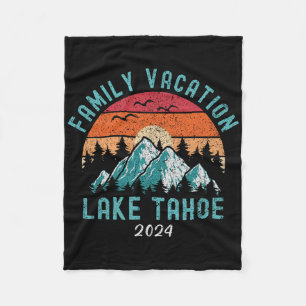 Bergwandern Skifahren Familienurlaub Lake Tahoe Fleecedecke