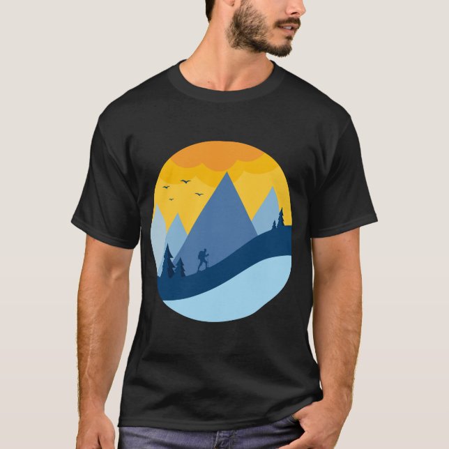 Bergwanderung T-Shirt (Vorderseite)