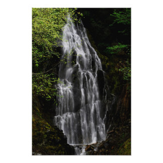 Bergwasserfall Fotodruck
