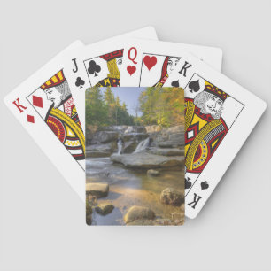 Bergwasserfall Spielkarten