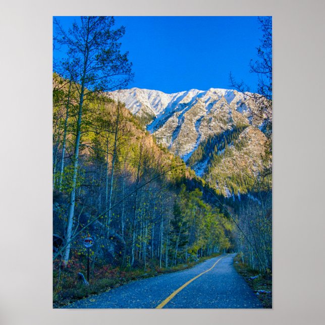 Bergweg // Rocky Mountain Sunrise Poster (Vorne)
