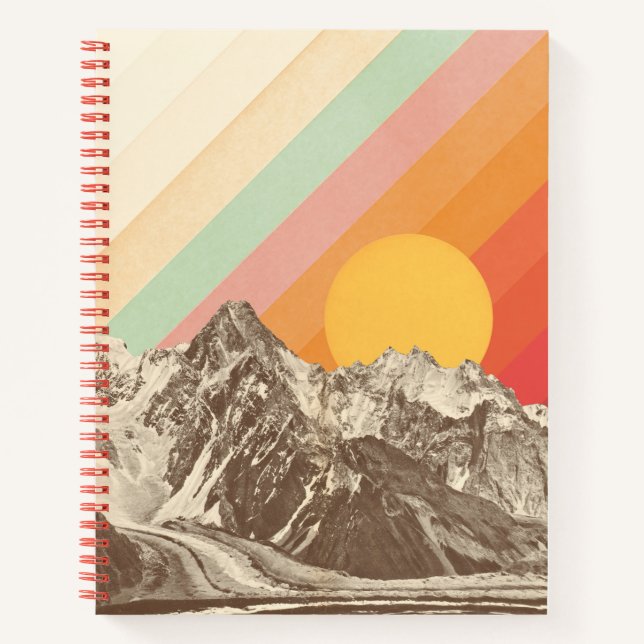 Bergwelt 1 | Florent Bodart Notizbuch (Vorderseite)