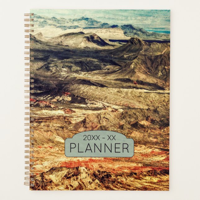 Bergwelt Art Scene Planner Planer (Vorderseite)