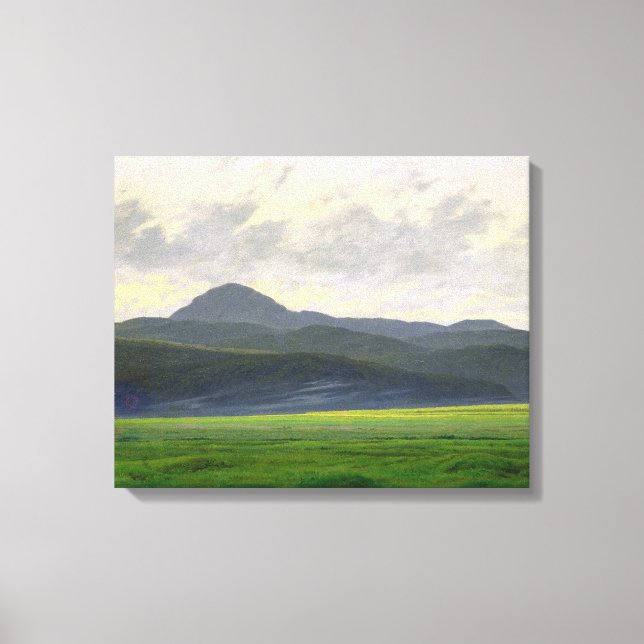 Bergwelt Leinwanddruck (Vorderseite)