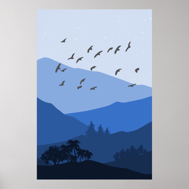 Bergwelt Poster (Vorne)