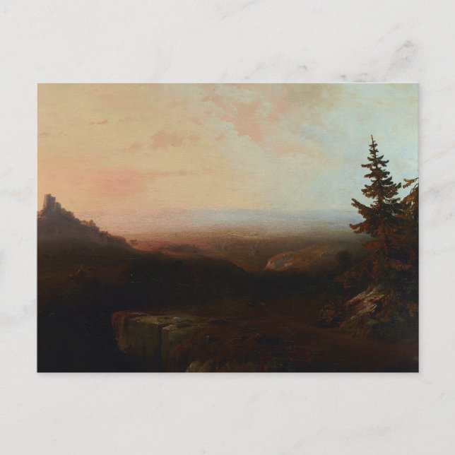 Bergwelt von Moran Postkarte (Vorderseite)