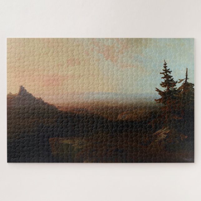 Bergwelt von Moran Puzzle (Horizontal)