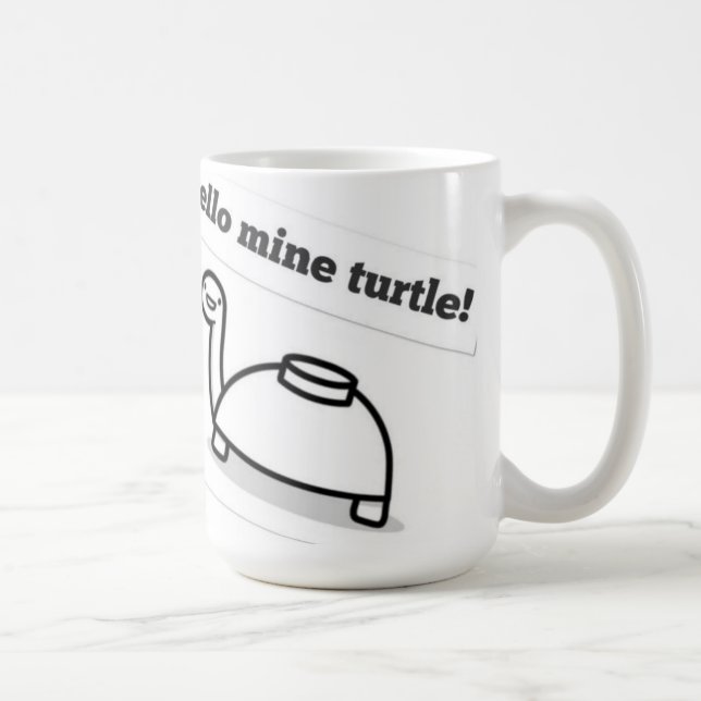 Bergwerkschildkröte-Tasse Tasse (Rechts)