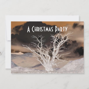 BERGWINTEREINLADUNG FEIERTAGSKARTE