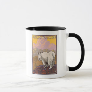 Bergziege - Yellowstone-Nationalpark Tasse