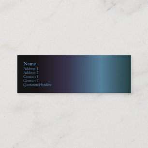 Beribboned Visitenkarte