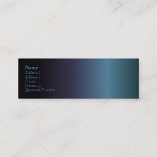 Beribboned Visitenkarte