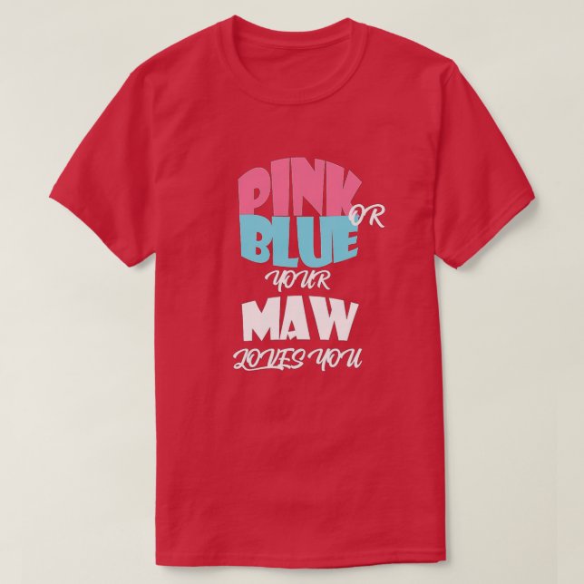 Bericht über das Geschlecht von Kindern für MAW cl T-Shirt (Design vorne)