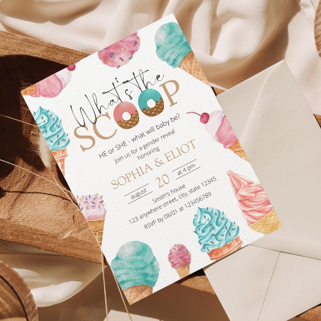 Bericht über das Party "Eiscreme" Einladung (Von Creator hochgeladen)