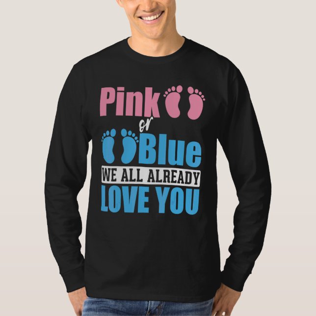 Bericht über das Party Rosa oder Blue Baby Duwer G T-Shirt (Vorderseite)