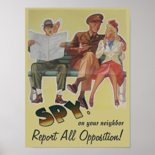 Bericht über die politische Satire der Opposition Poster (Vorne)