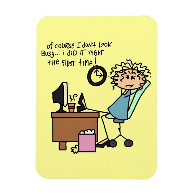 Berichtigen Sie das erste mal Spaß Magnet (Vertikal)