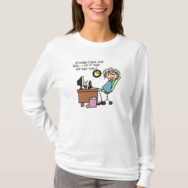 Berichtigen Sie das erste mal Spaß T-Shirt (Vorderseite)