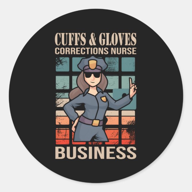 Berichtigungsreferent für runder aufkleber (Vorderseite)