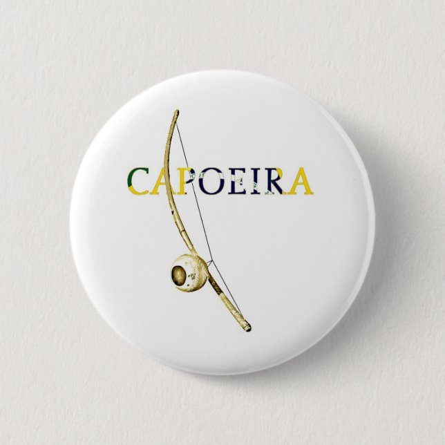 Berimbau Capoeira Button (Vorderseite)