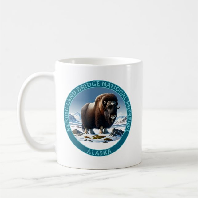 Bering Land Bridge Nationalpark Alaska Kaffeetasse (Links)