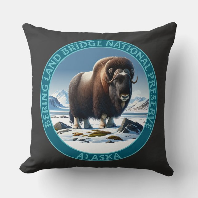 Bering Land Bridge Nationalpark Alaska Kissen (Vorderseite)