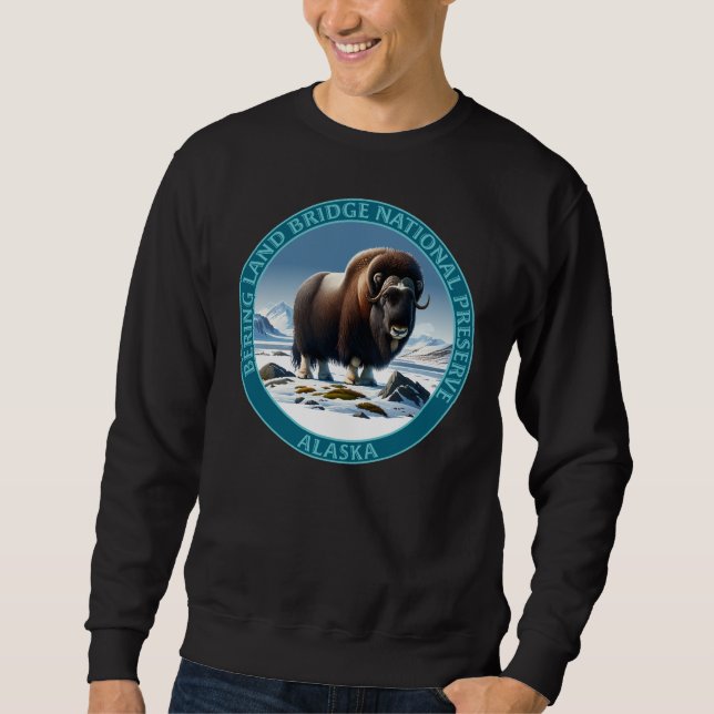 Bering Land Bridge Nationalpark Alaska Sweatshirt (Vorderseite)
