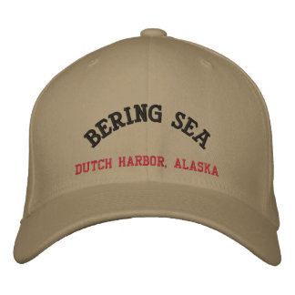 Bering Sea Dutch Harbor, Alaska Bestickte Baseballkappe
