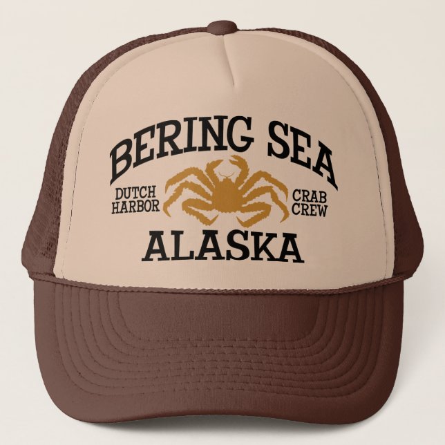 BERING-SEEalaska-Hut Truckerkappe (Vorderseite)
